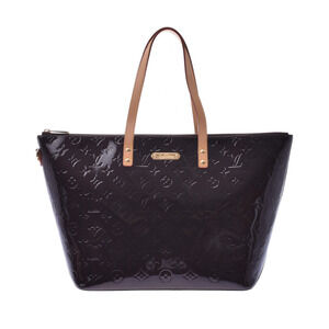 Louis Vuitton Vernis Bellevue Tote Bag Amaranth Purple Handbag